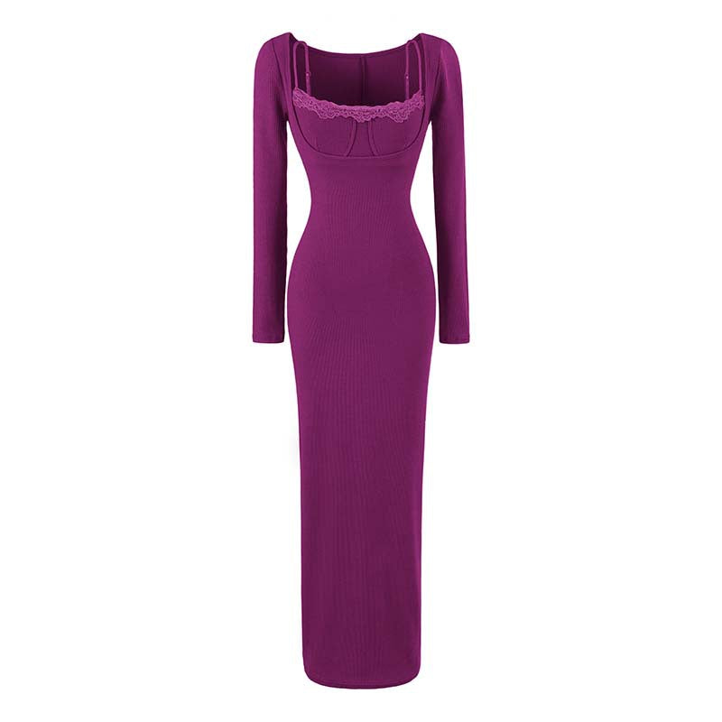 Long BodyCon Maxi Dress