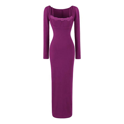 Long BodyCon Maxi Dress
