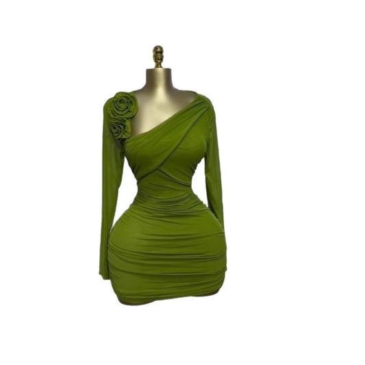 Slimming Mini Dress