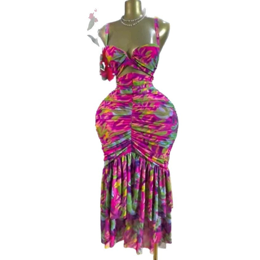 Open Back Maxi Dress