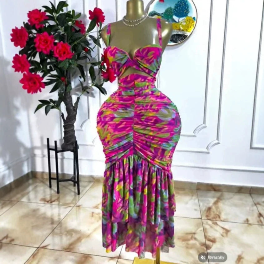 Open Back Maxi Dress