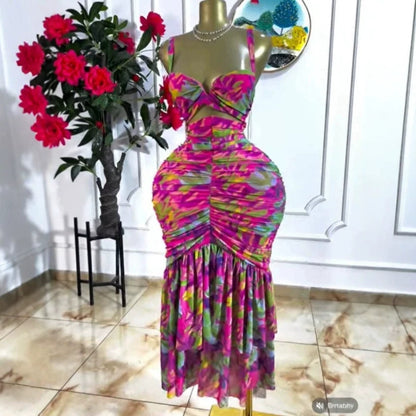 Open Back Maxi Dress