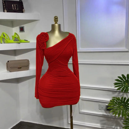 Slimming Mini Dress