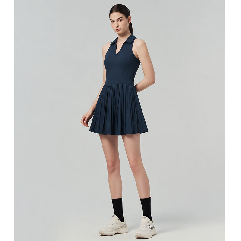 Tennis Dress With Built-in Shorts