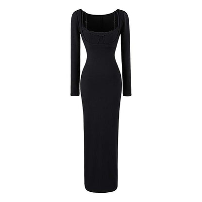 Long BodyCon Maxi Dress