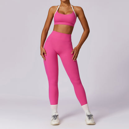 Color Blocked Fitness Set