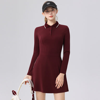 Polo Long Sleeve Tennis Dress