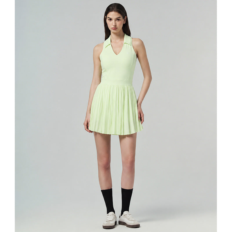 Tennis Dress With Built-in Shorts