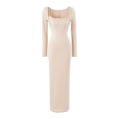 Long BodyCon Maxi Dress