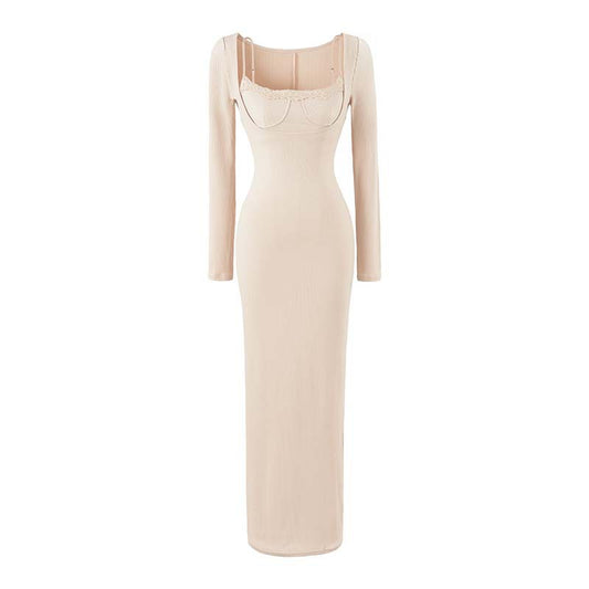 Long BodyCon Maxi Dress