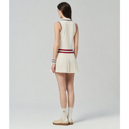 British Polo Neck Quick-Dry Breathable Sports Tennis One-Piece