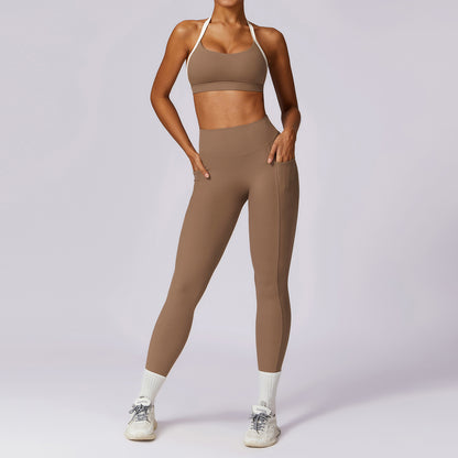 Color Blocked Fitness Set