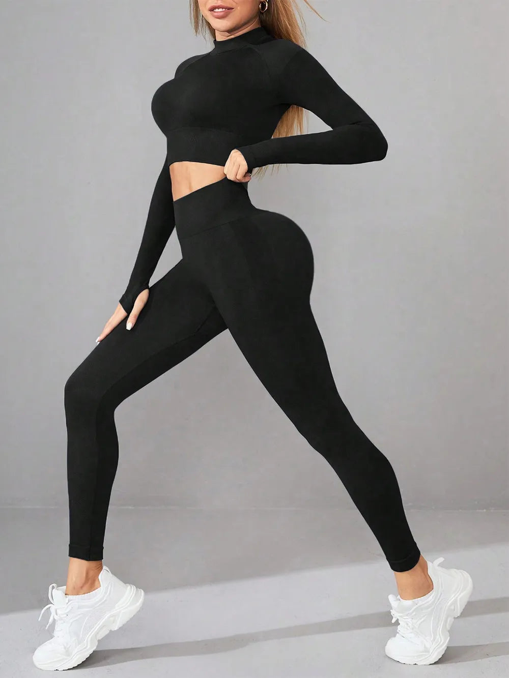 She Wears It Top and Leggings Active Set
