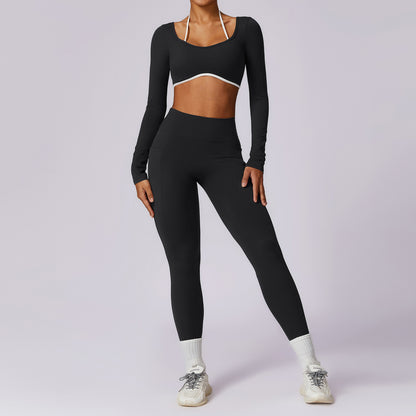 Color Blocked Fitness Set